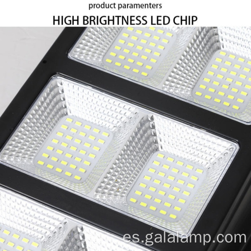 1200W Luz de la calle solar impermeable de alta potencia